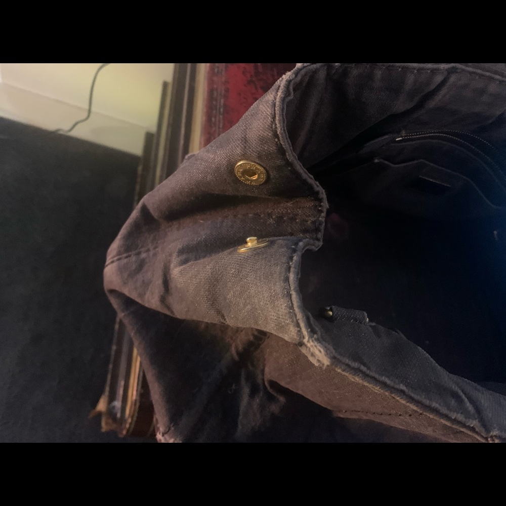 Prada black denim handbag - Picture 6 of 13